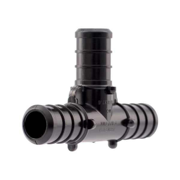 Sharkbite SharkBite 1/2 in. Barb X 1/2 in. D Barb Poly Alloy Tee, PK5 UP362A5 - main